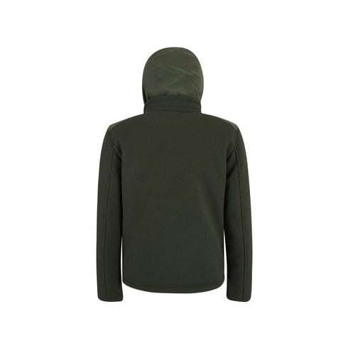 Yes Zee Giacca leggera Giubbino Uomo in tricotina con pettorina Verde militare A24 - YESZEEJ841Q500 - 0905 - M - Francavilla Moda